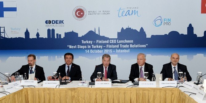 Deik, Finlandiya Cumhurbaşkanını Çırağan Sarayı’nda Ağırladı