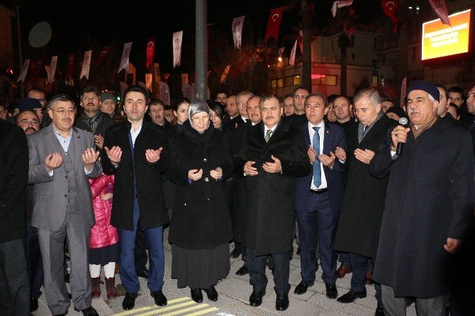Bayırbucak Türkmenleri Yardım Tırı’na İki Bakanlı Uğurlama