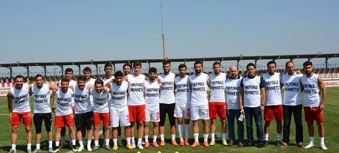 Denizli’de Spor Camiasından Teröre Tepki