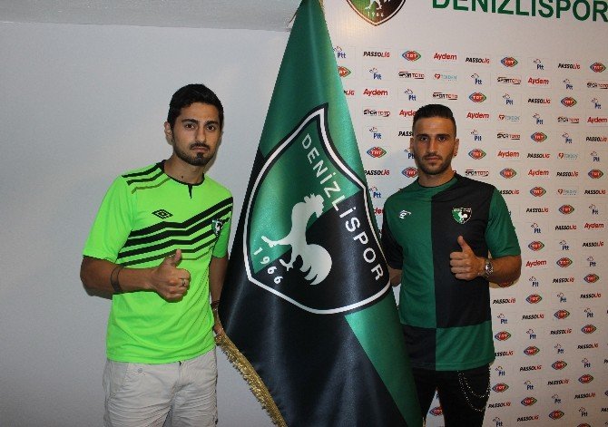 Denizlispor’da İki İmza Birden