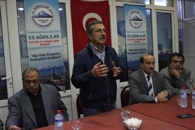 Es Ağrılılar, Başkan Ataç Ve Eskişehir Milletvekili Adayı Metin Tomsuk’u Ağırladı