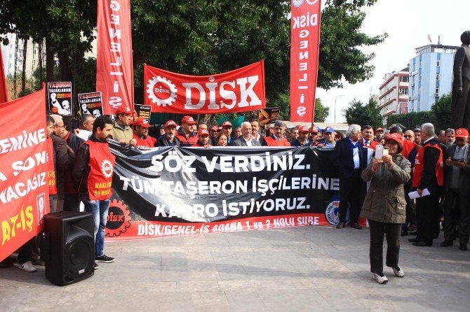 Taşeron İşçiler Kadro İstiyor
