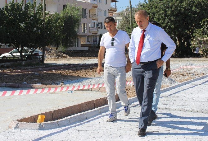 Didim’de Peyzaj Çalışmaları Devam Ediyor