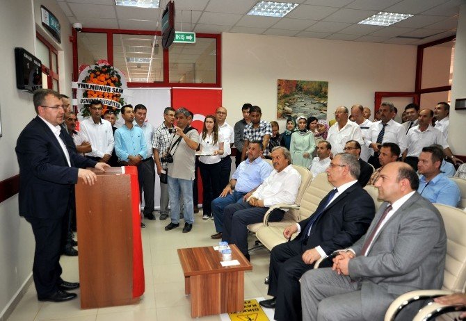 Osmaneli Devlet Hastanesi’nde Diyaliz Ünitesi Açıldı