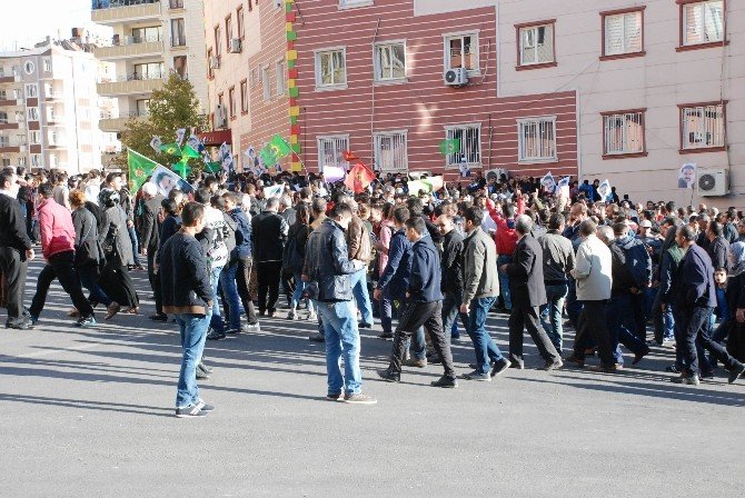 Diyarbakır’da Silvan’a Destek Yürüyüşü
