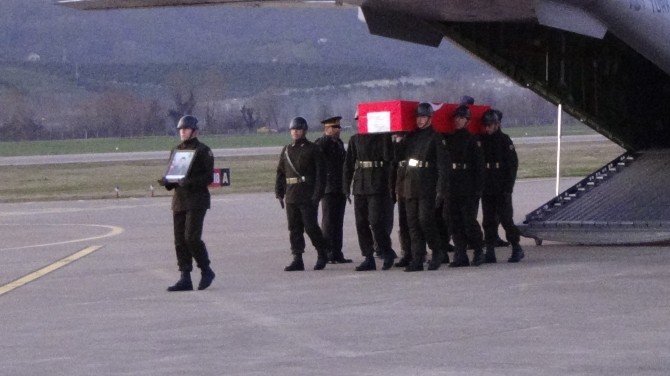 Şehit Uzman Çavuş Cin’in Cenazesi Zonguldak’a Getirildi