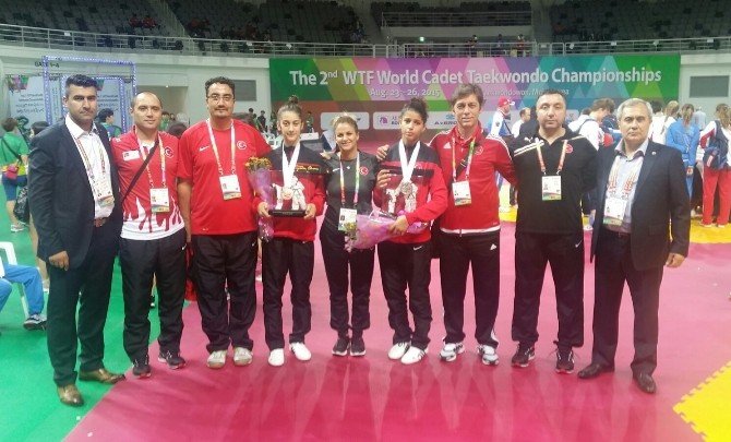 Milli Tekvandoculardan 1 Gümüş, 1 Bronz