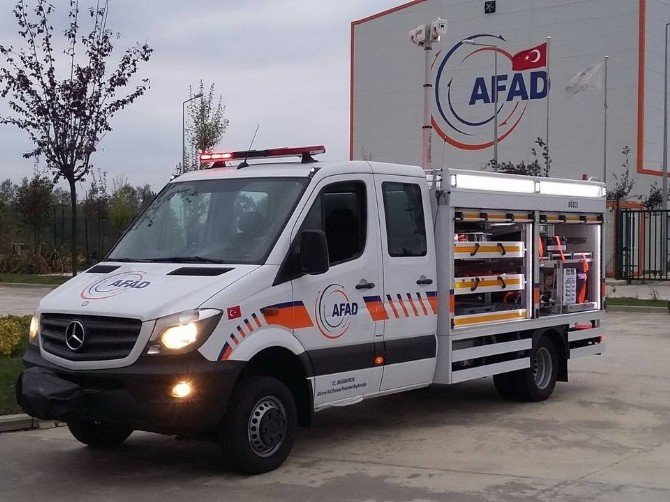 Düzce Afad En Yeni Teknoloji İle Dolu