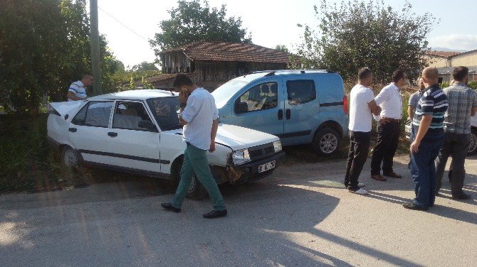 Düzce’de Kaza: 2 Yaralı