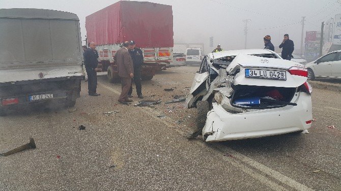 Düzce’de Sis Kazayı Beraberinde Getirdi