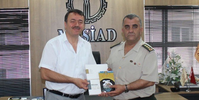 Albay Akça’dan Müsiad’a Veda Ziyareti