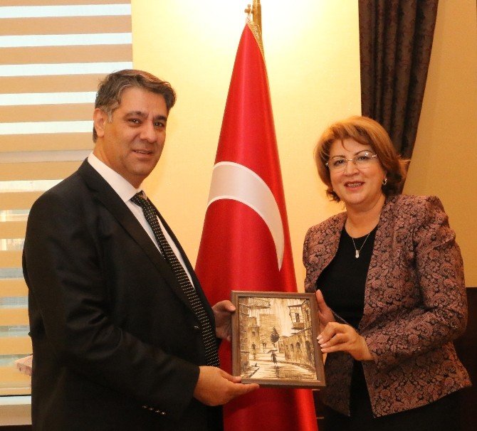 Kbü Rektörü Polat’a Ziyaret