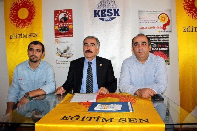 Eğitim-sen Genel Başkanı Kamuran Karaca: