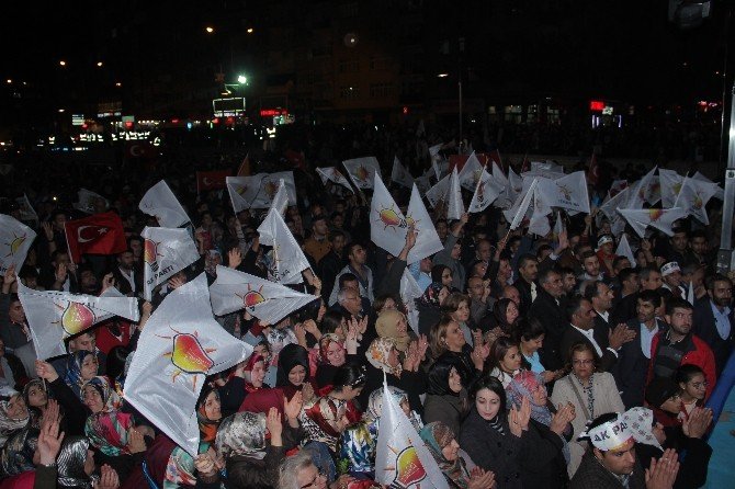 Elazığ’da Ak Partililer Halay Çekerek, Havai Fişekli Seçim Zaferi Kutladı