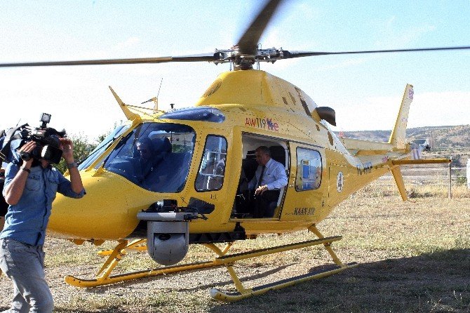 Bakan Alaboyun’dan Enerji Hatlarına Helikopterli Denetim
