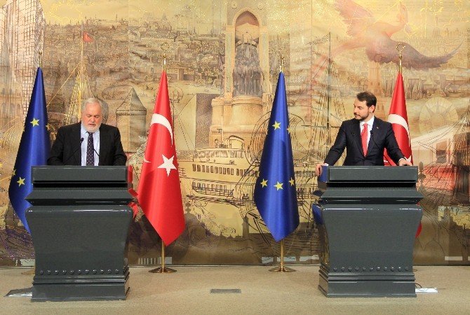 Enerji Bakanı Albayrak: "Ab İle Enerji Faslı’nın Açılması İçin Tekrardan Süreci Başlattık"
