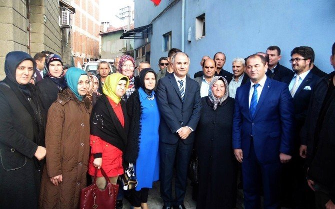Eski Bakan Efkan Ala’dan Orhaneli’ye Teşekkür Ziyareti