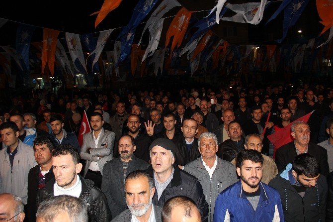 Efkan Ala Bursa’da Mahalle Mitingine Katıldı