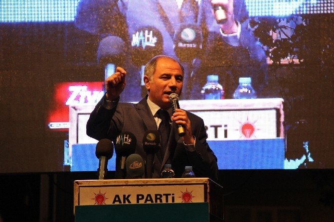 Efkan Ala Bursa’da Mahalle Mitingine Katıldı