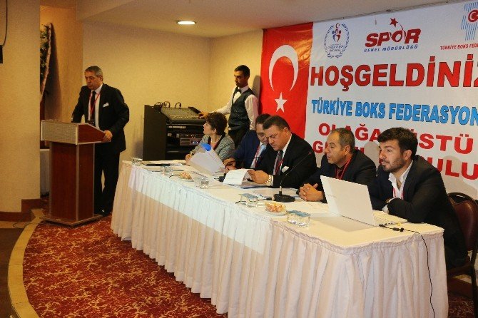 Boksta Eyüp Gözgeç Yeniden Başkan Seçildi
