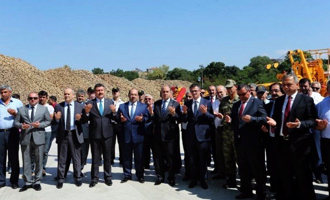 Amasya Şeker Fabrikasında Pancar Alım Kampanyası Başladı