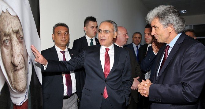 Bakan Topçu, Rektör Korkmaz’ı Ziyaret Etti