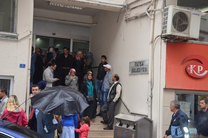 Fatsa’da İş İzdihamı