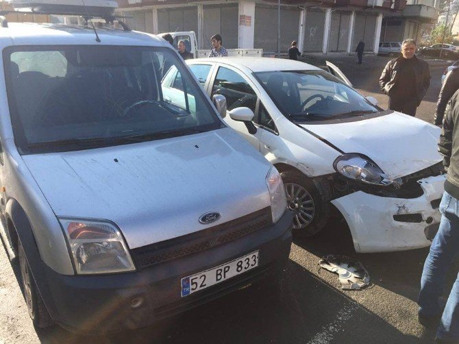 Fatsa’da Trafik Kazası: 1 Yaralı