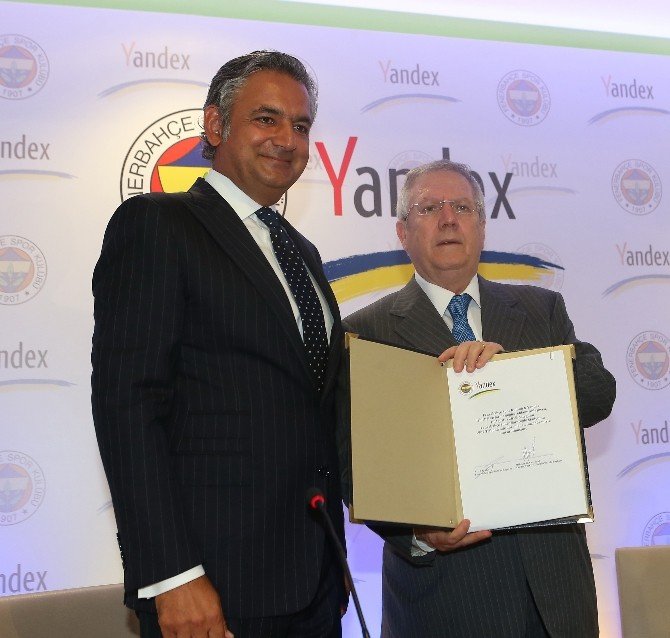 Fenerbahçe, Yandex İle Sponsorluk Anlaşması İmzaladı