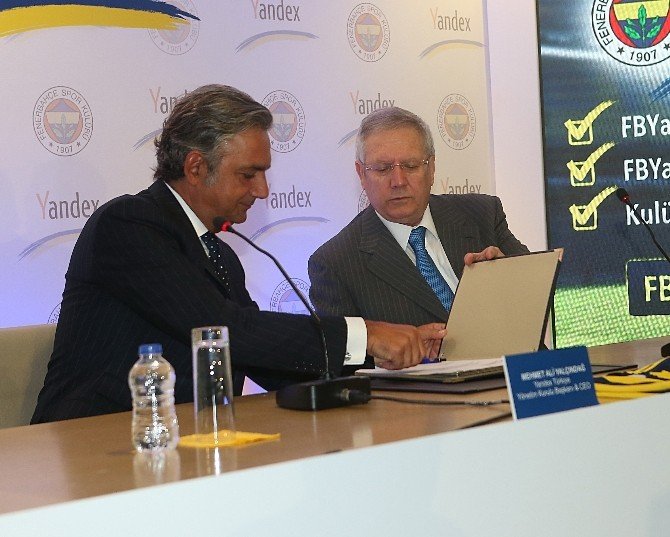 Fenerbahçe, Yandex İle Sponsorluk Anlaşması İmzaladı