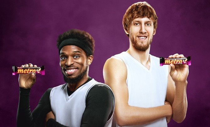 Jan Vesely Ve Bobby Dıxon Ülker Metro Reklamlarında