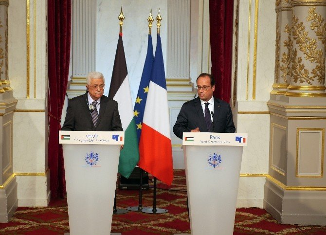 Hollande, Mahmud Abbas İle Görüştü