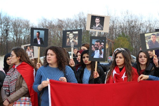 Ülkücüler Omü’de Fırat Çakıroğlu’nu Andı