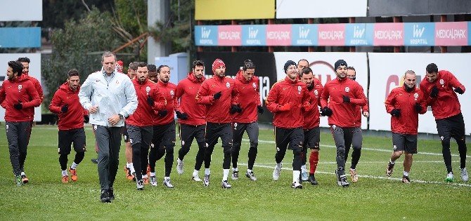 Galatasaray, Beşiktaş Maçı Hazırlıklarını Sürdürüyor