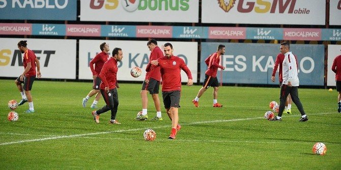 Galatasaray, Gençlerbirliği Maçı Hazırlıklarını Sürdürdü