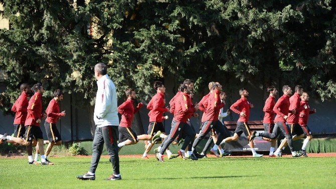 Galatasaray, Benfica Maçı Hazırlıklarını Sürdürdü