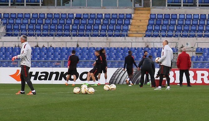 Galatasaray, Lazio Maçına Hazır