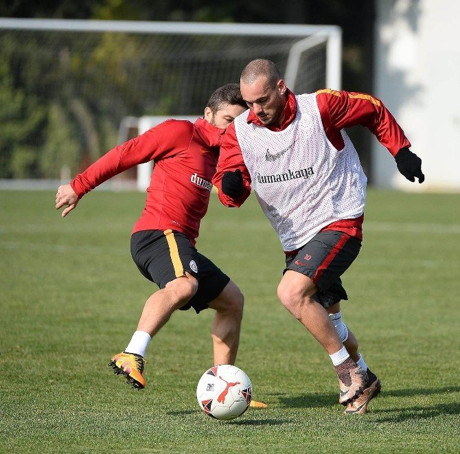 Galatasaray, Gaziantepspor Maçı Hazırlıklarını Sürdürdü