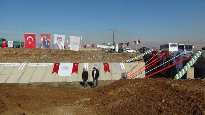 Mardin’deki Gap Ana Kanalın Açılışı Yapıldı