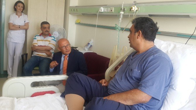 Milletvekili Çakırözer’den Gazi Binbaşı Demiral’a Ziyaret