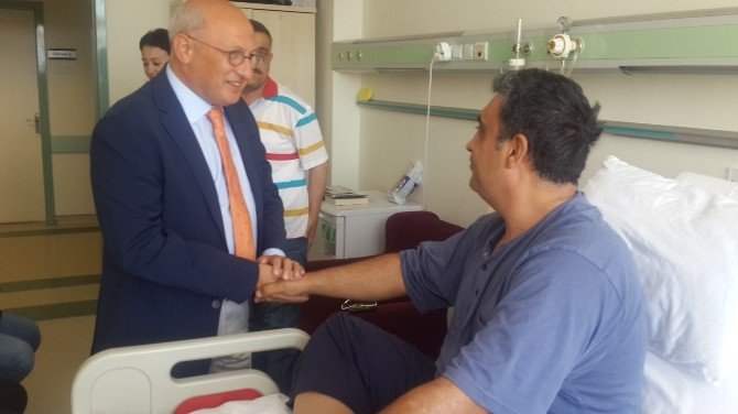 Milletvekili Çakırözer’den Gazi Binbaşı Demiral’a Ziyaret