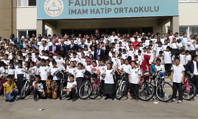 Gaziantep’te Öğrencilere 775 Bisiklet