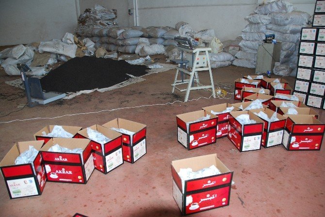 Gaziantep’te 21 Ton Kaçak Çay Ele Geçirildi