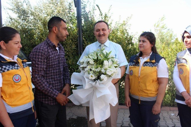 Vatandaştan 112 Çalışanlarına Teşekkür