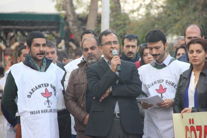 Gaziantep İhd’den Tahir Elçi’nin Öldürülmesine Protesto