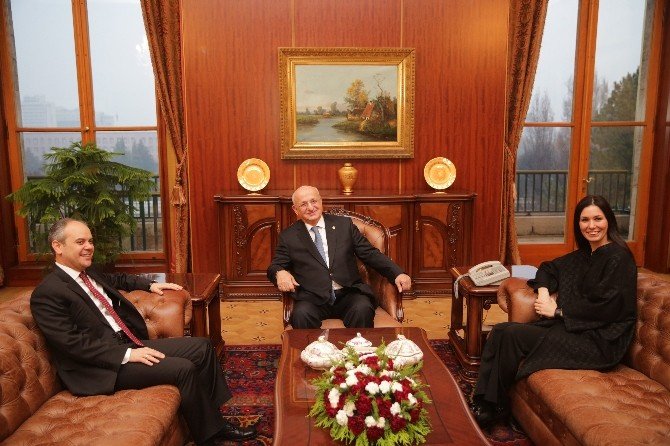 Samsun Heyetinden Tbmm Başkanı Kahraman’a Ziyaret
