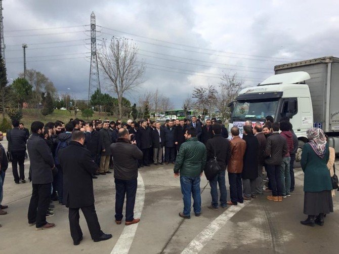 Sakarya’dan Suriye’ye 89. Tırı Eğitim-bir-sen Şubesi Gönderdi
