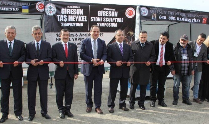 Giresun’da Uluslararası Taş Heykel Sempozyumu