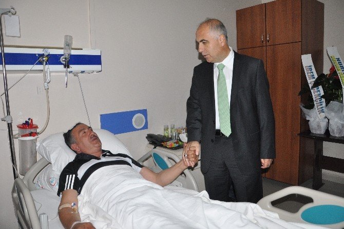 Ak Partili Belediye Başkanı Kazada Yaralandı