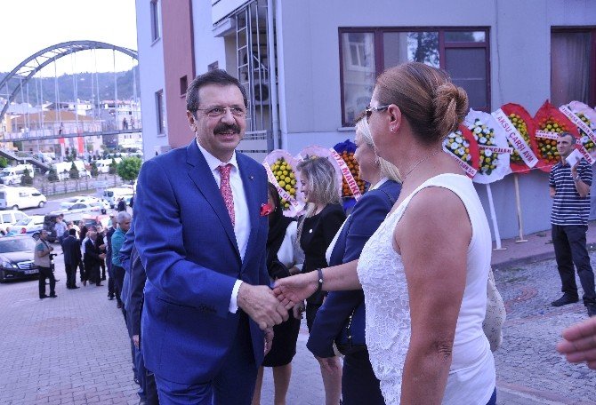 Giresun Ticaret Ve Sanayi Odası Yeni Hizmet Binası Törenle Açıldı